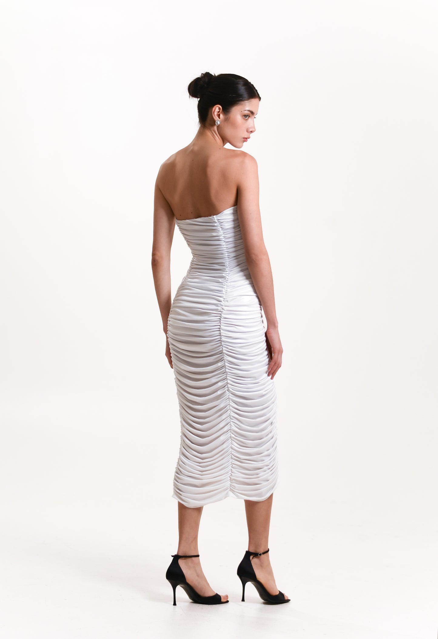 Vestido Norma Kamali Strapless