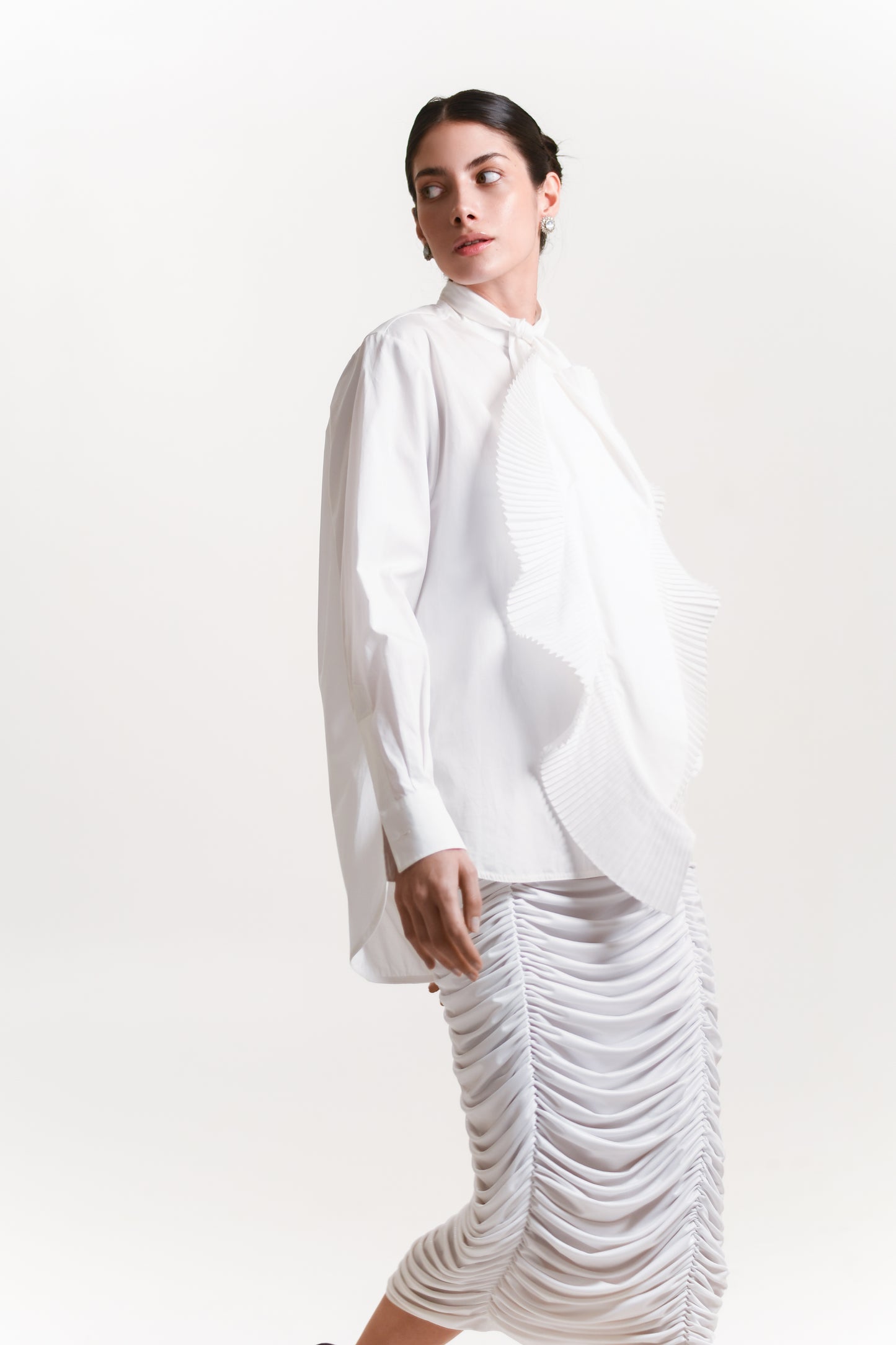 Camisa Givenchy con detalle plisado