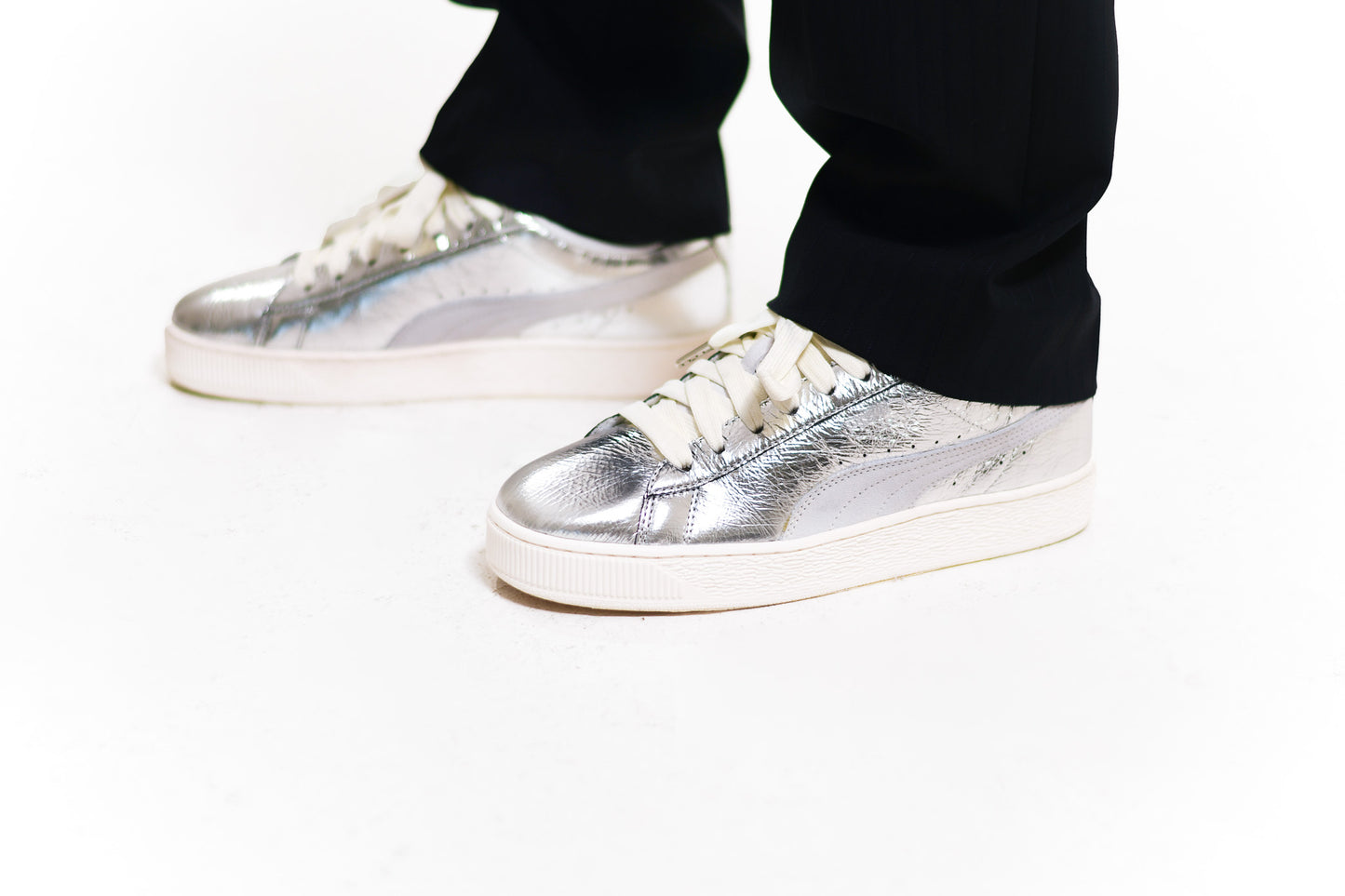 Tennis Puma Plateadas