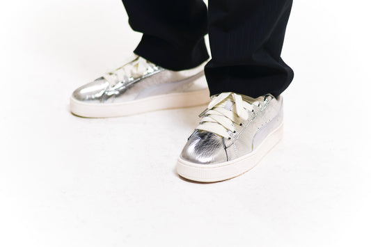 Tennis Puma Plateadas